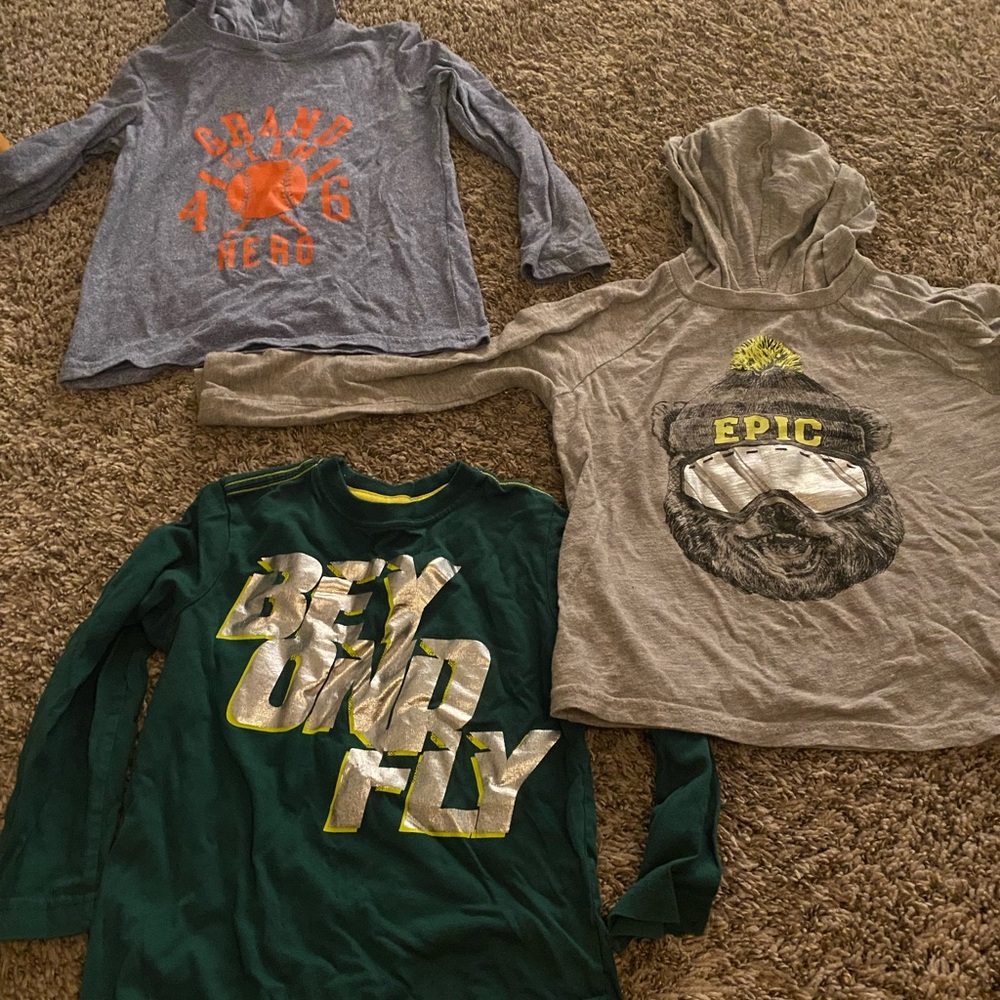 Brand new Long sleeve boy shirts